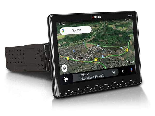 Zenec Z-N875 Autoradio Car Tablet 9" Car Play, Android Auto - TechSoundSystem.com