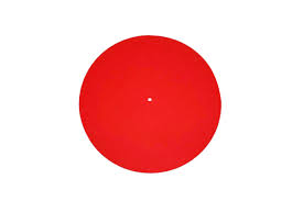 REGA Turntable Mat coloured Tappetino di alta qualità in 100% lana