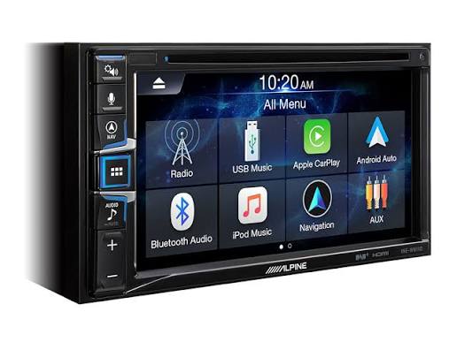 Alpine INE-W611 autoradio 2 din con lettore DVD, DAB+, Apple Car Play, Android Auto WIRELESS (senza mappa GPS)