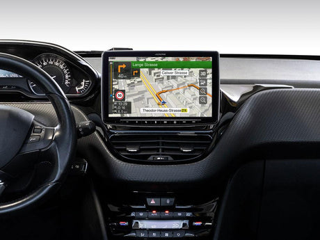 Alpine INE-F904-208 autoradio 2 DIN per Peugeot 208 dal 2012 Car Play Android Auto - TechSoundSystem.com