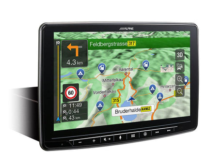 Alpine INE-F904-208 autoradio 2 DIN per Peugeot 208 dal 2012 Car Play Android Auto - TechSoundSystem.com