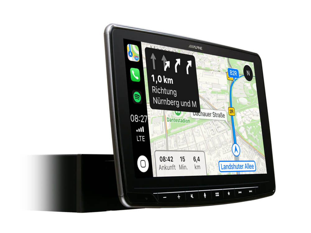 Alpine INE-F904D autoradio Halo 9 GPS multimediale 9" 1 Din con DAB+ - TechSoundSystem.com