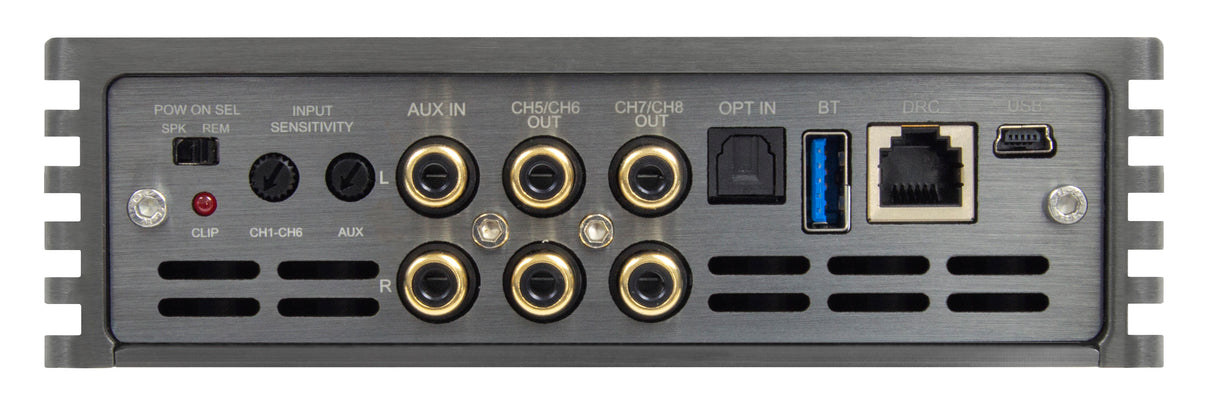Musway M4+V3 amplificatore in classe D 4 canali con DSP 8 canali