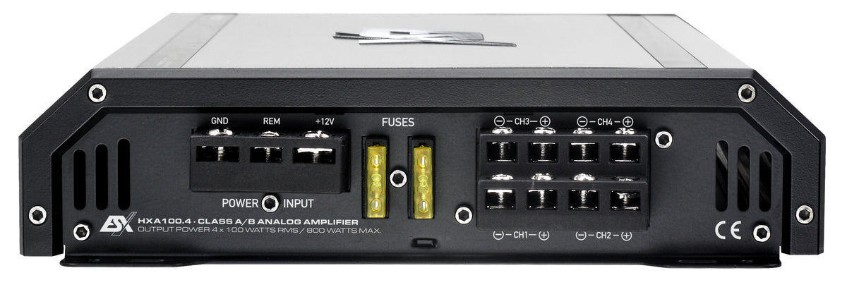 ESX HXA100.4 amplificatore analogico a 4 canali Classe A/B