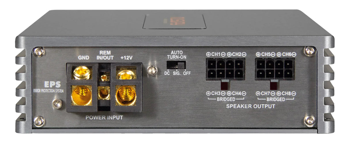 Musway EIGHT100 amplificatore 8 canali in classe D 4 x 390W