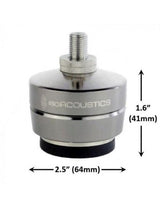 Isoacoustics GAIA I Piede singolo Isolante acustici per diffusori high end, Peso ammesso 100 Kg - TechSoundSystem.com