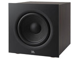 JBL 200P STAGE 2 Espresso Black Subwoofer attivo da 25cm da 300W in Polycellulosa lunga escursione - TechSoundSystem.com