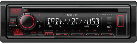 Kenwood KDC-BT450DAB autoradio CD / USB con Bluetooth e DAB + radio digitale - TechSoundSystem.com