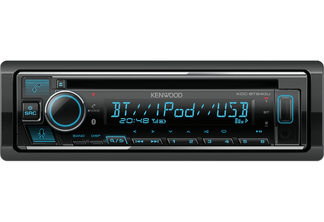 Kenwood KDC-BT640U autoradio 1 din CD / USB con Bluetooth integrato, Spotify e Amazon Alexa - TechSoundSystem.com