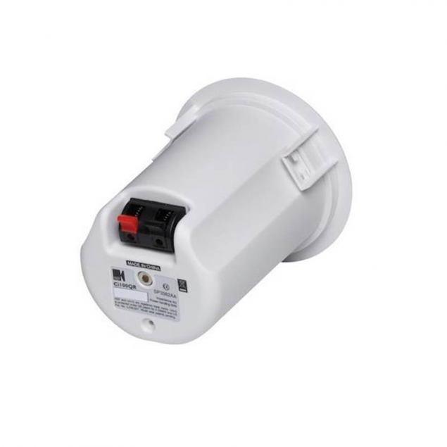 KEF Ci100QR Diffusore da incasso a soffitto 2 vie rotondo Uni-Q. Completo di Back Can. - TechSoundSystem.com