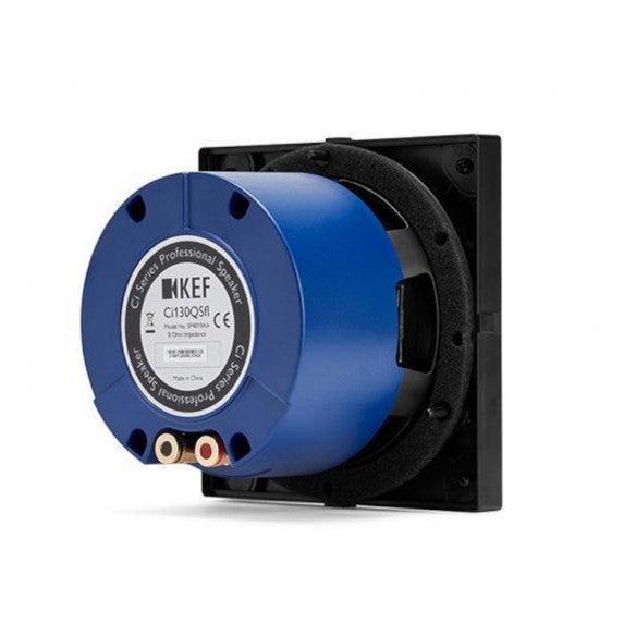 KEF CI130QSFI diffusore da incasso quadrato FLASH MOUNT 2 vie Uni-Q. Woofer 13Cm - TechSoundSystem.com