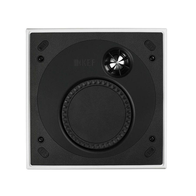 Kef Ci160TS Diffusore quadrato 2 vie ULTRASOTTILE Woofer 11,5Cm. Tweeter 2,5Cm - TechSoundSystem.com