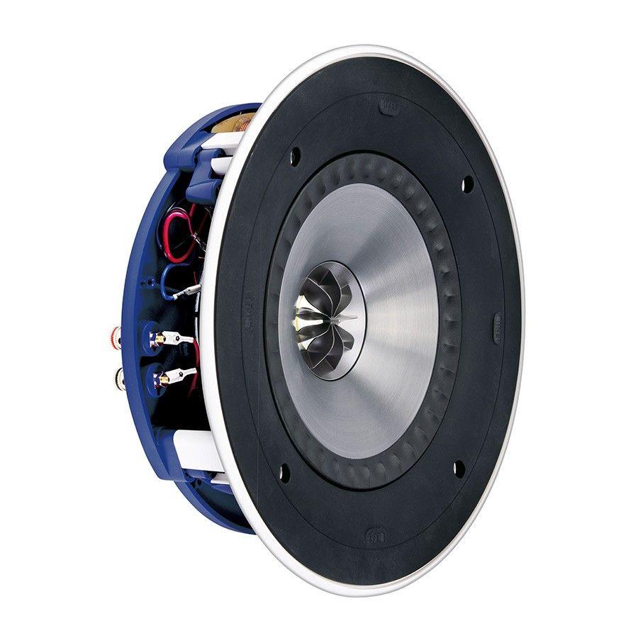 Kef Ci200QR Diffusore rotondo 2 vie Uni-Q. Woofer 20Cm. Tweeter 1,9Cm. Tecnologia TANGERINE. - TechSoundSystem.com