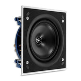 Kef Ci200QS Diffusore quadrato 2 vie Uni-Q. Woofer 20Cm. Tweeter 1,9Cm. Tecnologia TANGERINE. - TechSoundSystem.com