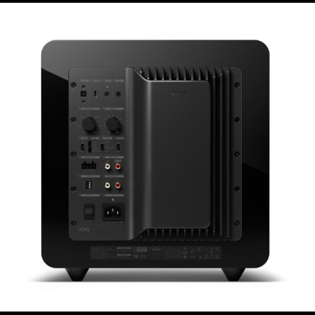 KEF KC92 BLACK Subwoofer con doppio driver da 9" con cancellazione della forza 1000W RMS - TechSoundSystem.com