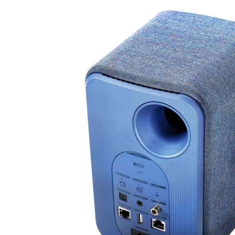 KEF LSX wireless BLUE sistema altoparlanti attivi hifi multiroom bluetooth e wifi - TechSoundSystem.com
