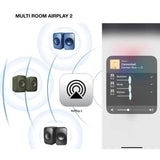KEF LSX wireless BLUE sistema altoparlanti attivi hifi multiroom bluetooth e wifi - TechSoundSystem.com