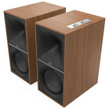 Klipsch The Nines Walnut Diffusori 8" attivi 240W Bluetooth 5.0 A2DP, ingresso PHONO