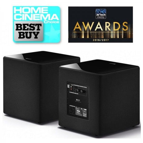 KEF KUBE 12 Subwoofer attivo home cinema hifi da 32cm (12") 300W - TechSoundSystem.com