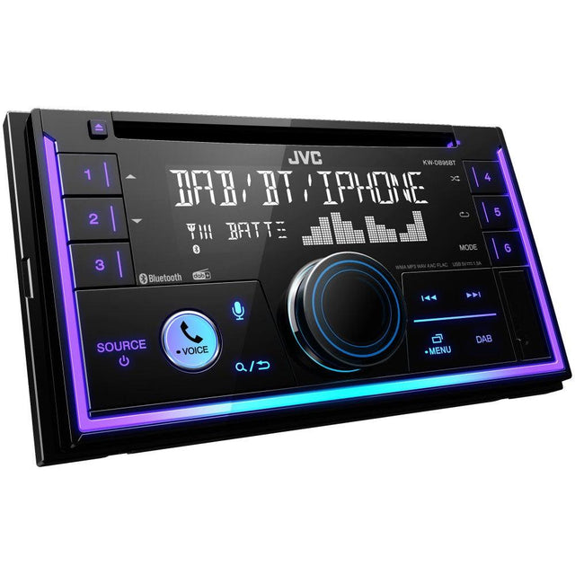 JVC KW-DB95BT autoradio CD con Amazon Alexa / Radio digitale DAB+ / Bluetooth® / DSP - TechSoundSystem.com