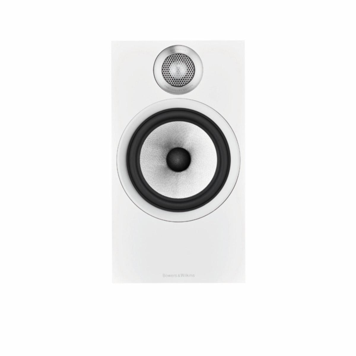 B&W 606 S2 WHITE ANNIVERSARY EDITION Diffusori bookshelf a 2 vie 120W (COPPIA) - TechSoundSystem.com