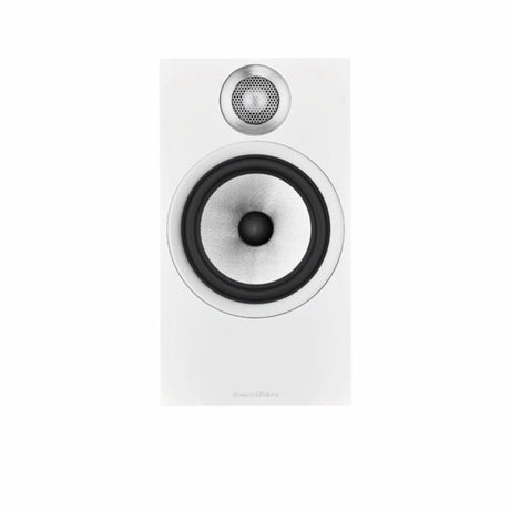 B&W 606 S2 WHITE ANNIVERSARY EDITION Diffusori bookshelf a 2 vie 120W (COPPIA) - TechSoundSystem.com