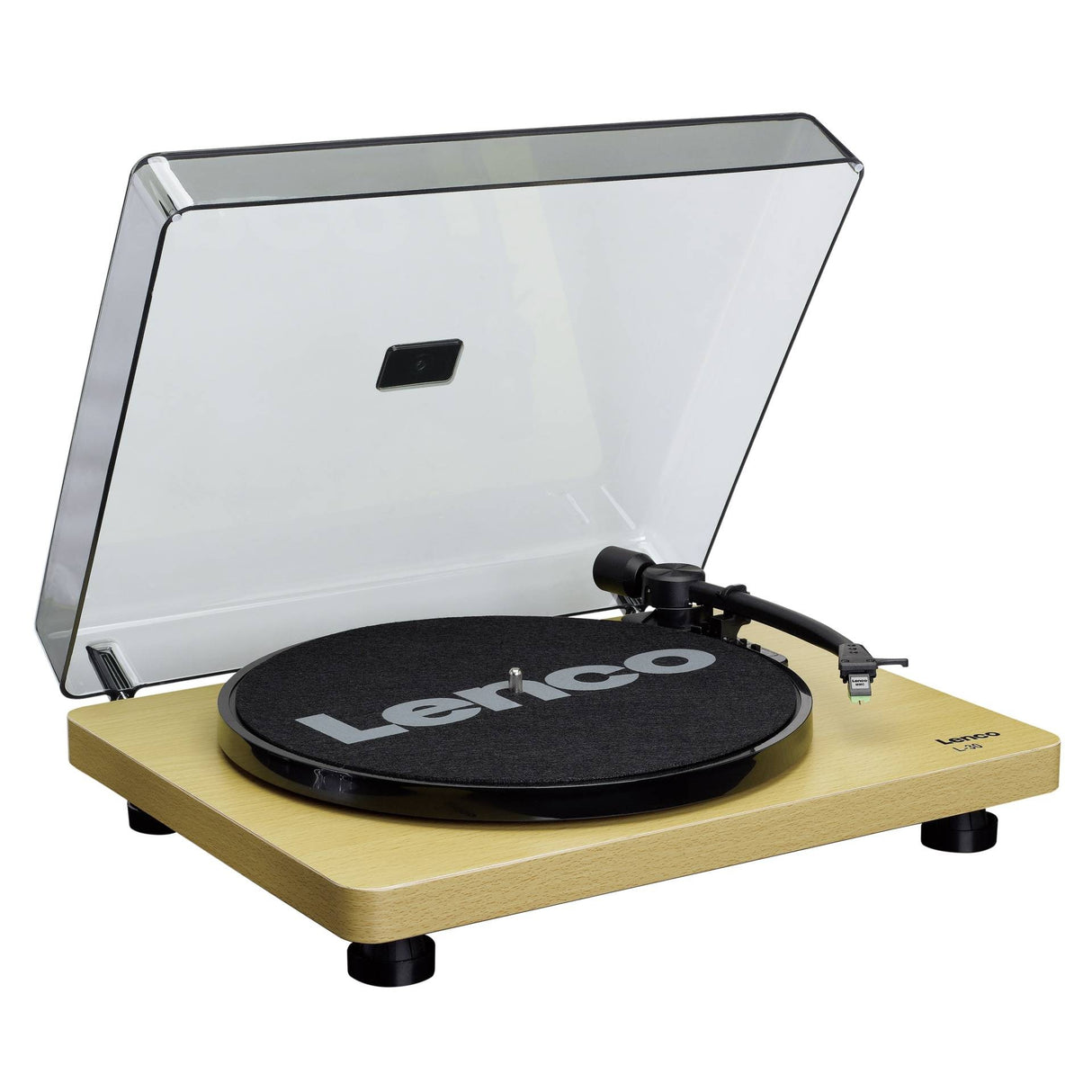Lenco L-30 Giradischi in MDF Preamplificatore integrato e testina MM