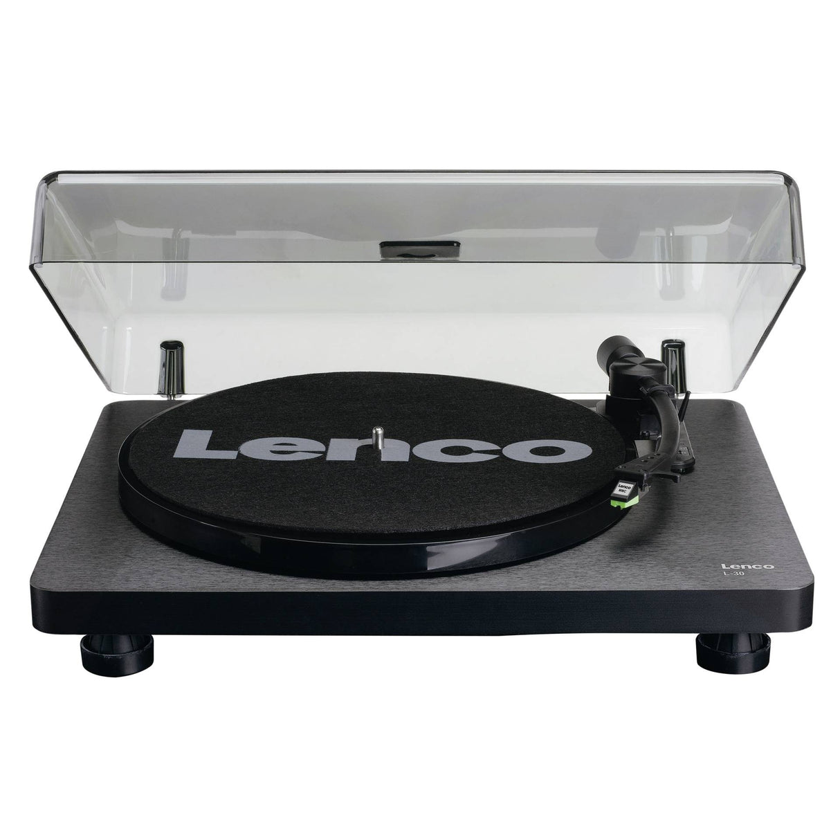 Lenco L-30 Giradischi in MDF Preamplificatore integrato e testina MM