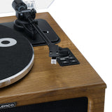 Lenco LS-410 Giradischi con 4 diffusori integrati Uscita RCA, uscita cuffie jack 3.5 mm