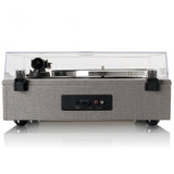 Lenco LS-440 Giradischi con 4 diffusori integrati Uscita RCA, uscita cuffie e Bluetooth