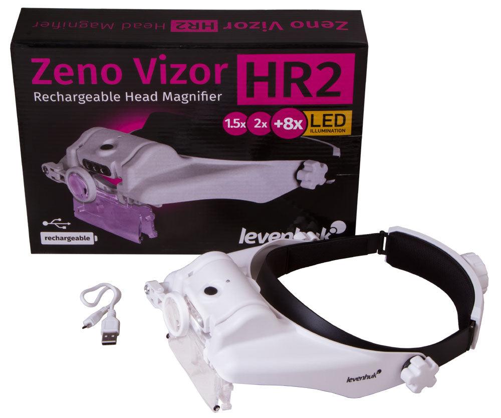 Lente d’ingrandimento frontale ricaricabile Levenhuk Zeno Vizor HR2 - TechSoundSystem.com