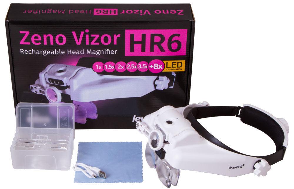 Lente d’ingrandimento frontale ricaricabile Levenhuk Zeno Vizor HR6 - TechSoundSystem.com