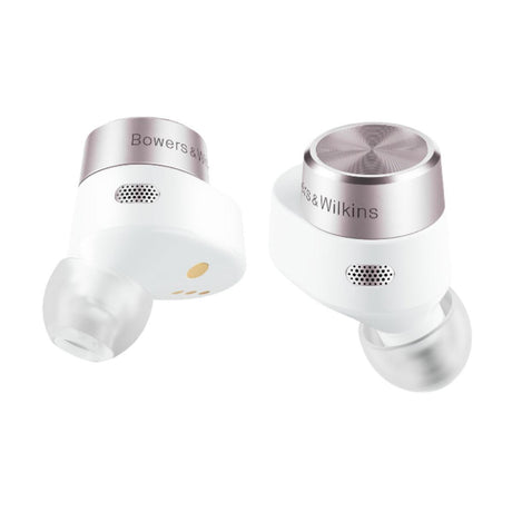 B&W PI5 cuffie in-ear true wireless hifi WHITE con Bluetooth aptX - TechSoundSystem.com