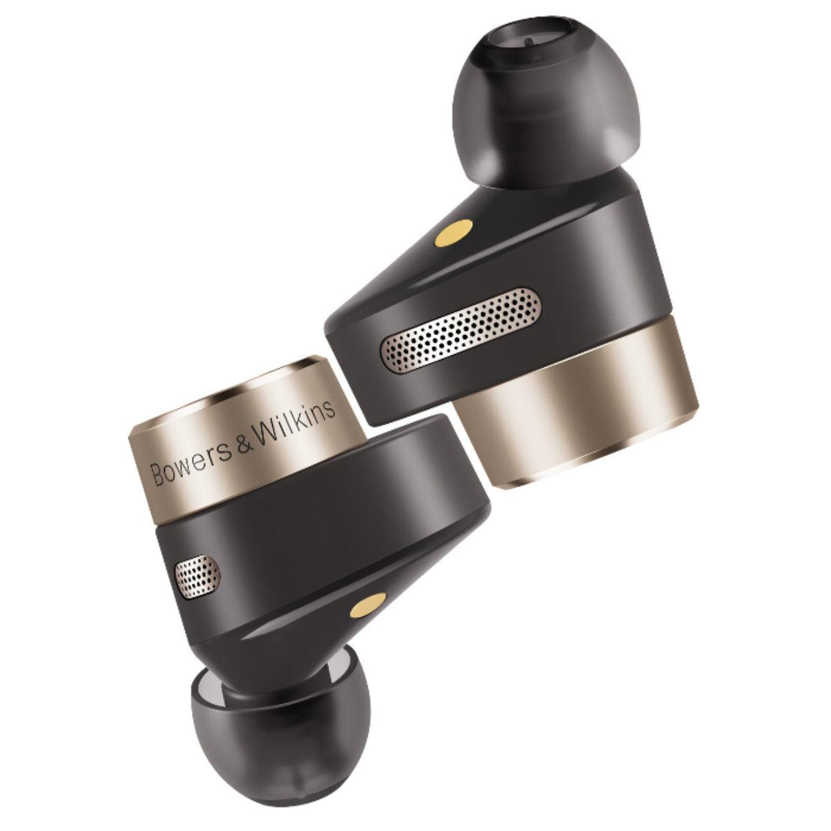B&W PI7 cuffie in-ear true wireless hifi con Bluetooth aptX Adaptive aptXHD AAC SBC Charcoal (Nero) - TechSoundSystem.com