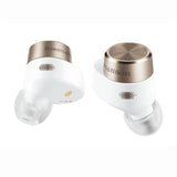 B&W PI7 cuffie in-ear true wireless hifi WHITE con Bluetooth aptX Adaptive aptXHD AAC SBC - TechSoundSystem.com