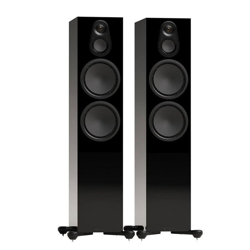 Monitor Audio Silver 500 8G diffusori da pavimento a 3 vie, 2 woofer C-CAM RST III da 8", midrange da 3"