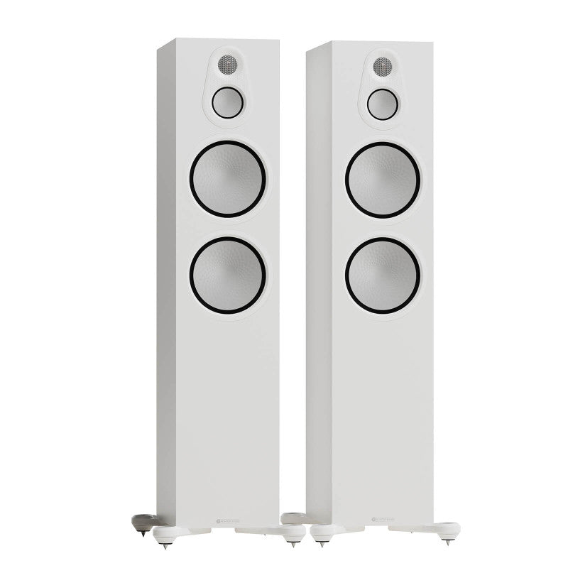 Monitor Audio Silver 500 8G diffusori da pavimento a 3 vie, 2 woofer C-CAM RST III da 8", midrange da 3"