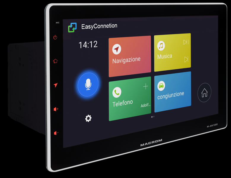 Macrom M-AN1000DAB *SCONFEZIONATA* autoradio 2 DIN 10,1" Android 10 e NETFLIX integrati - TechSoundSystem.com