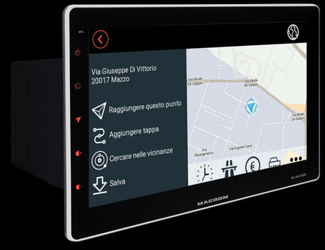 Macrom M-AN1000DAB *SCONFEZIONATA* autoradio 2 DIN 10,1" Android 10 e NETFLIX integrati - TechSoundSystem.com
