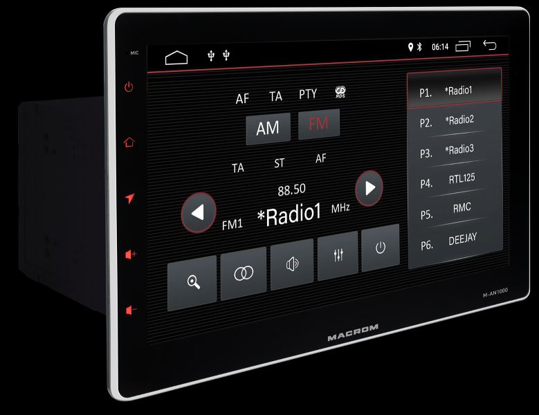 Macrom M-AN1000DAB *SCONFEZIONATA* autoradio 2 DIN 10,1" Android 10 e NETFLIX integrati - TechSoundSystem.com