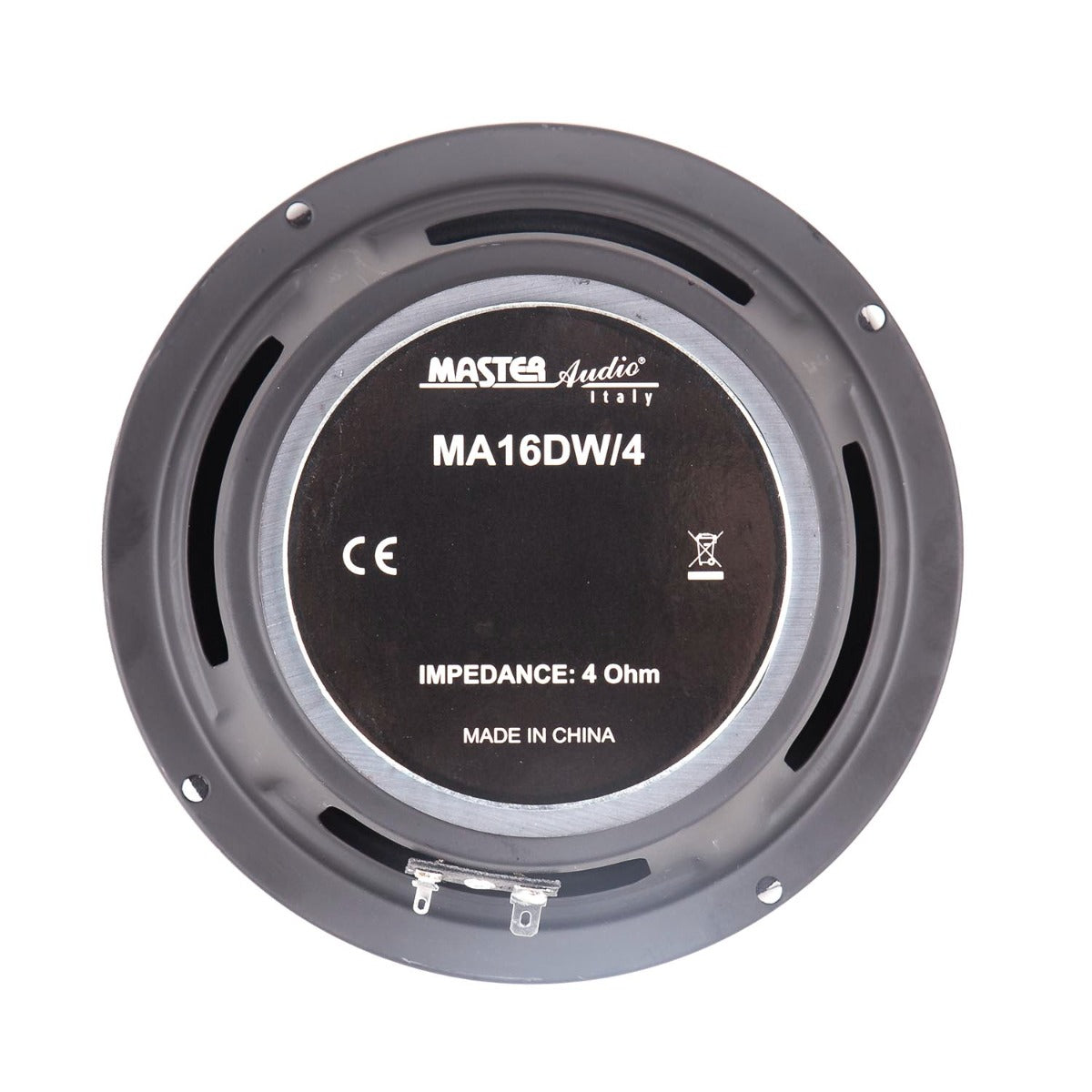Master Audio MA16DW/4 Woofer professionale 150W sospensione rigida da 165 mm (6,5") - TechSoundSystem.com