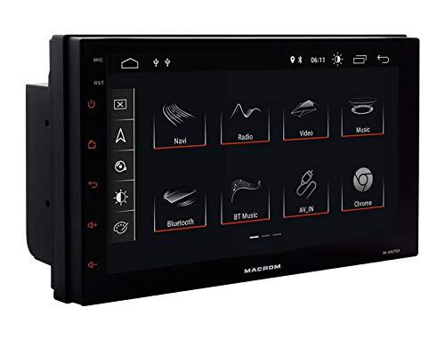 Macrom M-AN600 autoradio 2 DIN multimediale da 7'' con sistema Android - TechSoundSystem.com