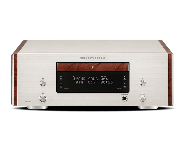 Marantz HD CD1 Lettore CD compatto, Silver Oro, Quick Replay - ECO friendly con moduli Marantz HDAM®-SA2 - TechSoundSystem.com