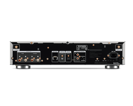 Marantz NA6006 lettore di rete streaming Ethernet, Silver-oro, Wi-Fi dual band MIMO, Bluetooth e Airplay - TechSoundSystem.com