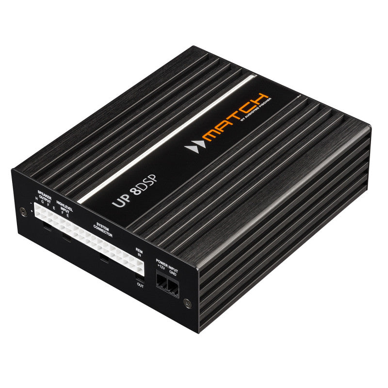 MATCH UP 8DSP Amplificatore 8 canali con DSP 9-canali per upgrade Car Audio