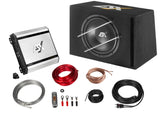 ESX HXP200 bass pack con amplificatore a 2 canali e subwoofer bassreflex 300 mm 600W