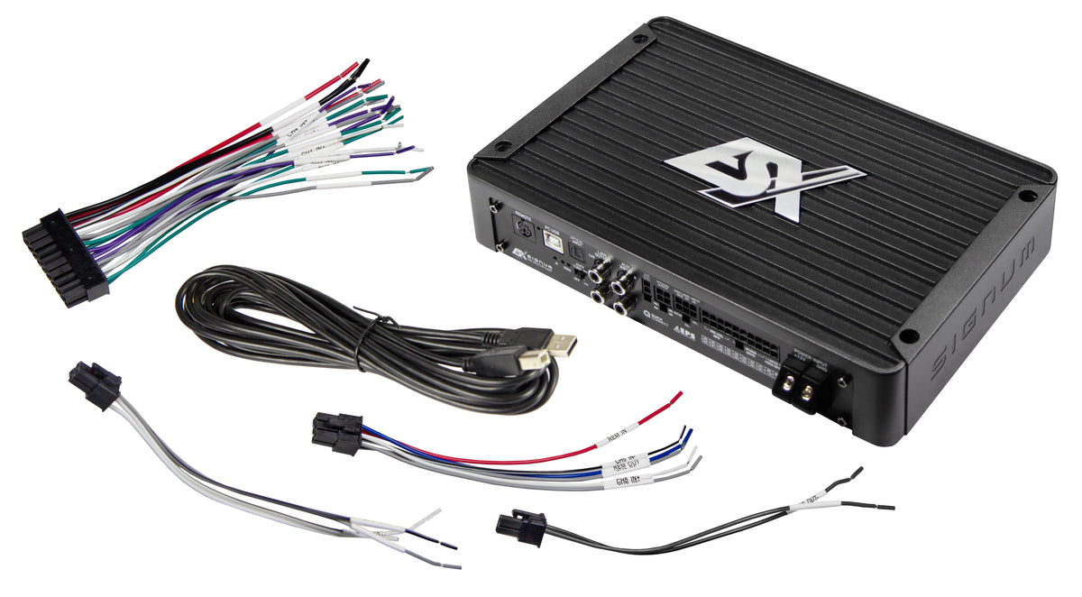 ESX SE800.6DSP amplificatore digitale a 6 canali Classe D con DSP a 8 canali