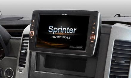Alpine X903D-S906 autoradio 9'' per Mercedes Sprinter, GPS, Android Auto e App CarPlay - TechSoundSystem.com