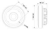 Lavoce DF14.300T driver a compressione 1,4” 8 Ohm 220W