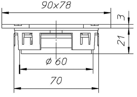 Ciare HT200 tweeter 0,75" con potenza di 100 W e 60 W RMS a 8 Ohm di impedenza - TechSoundSystem.com